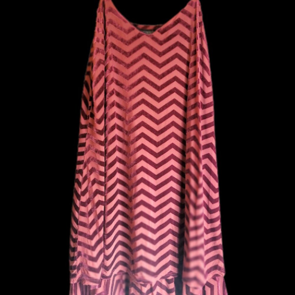 Casual dress with stripes